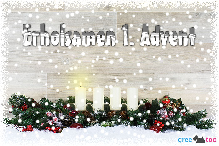 Erholsamen 1 Advent