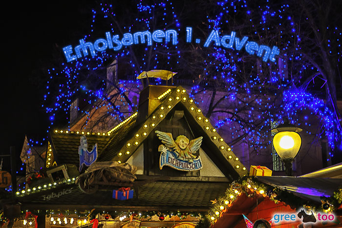 Weihnachtsmarkt Erholsamen 1 Advent