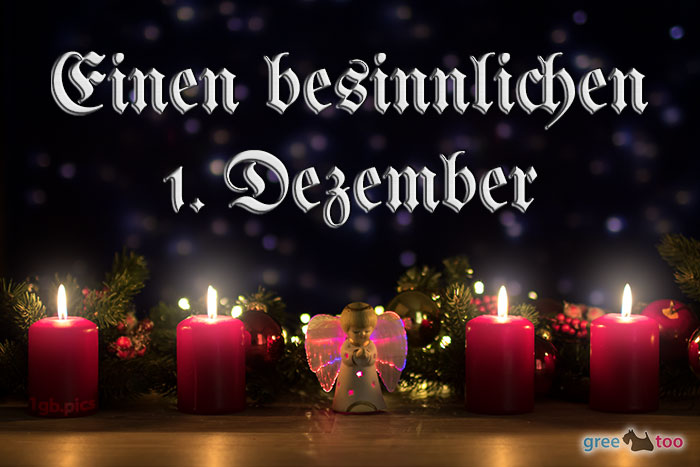 Besinnlichen 1 Dezember