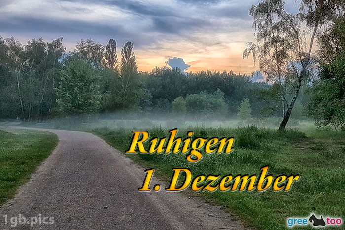 Nebel Ruhigen 1 Dezember