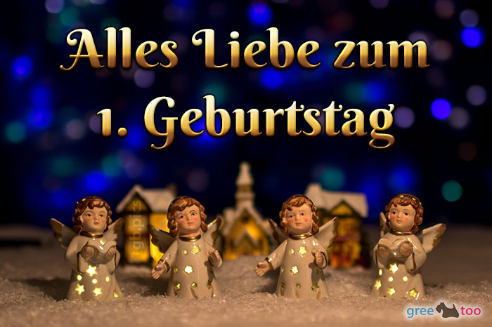 Alles Liebe 1 Geburtstag