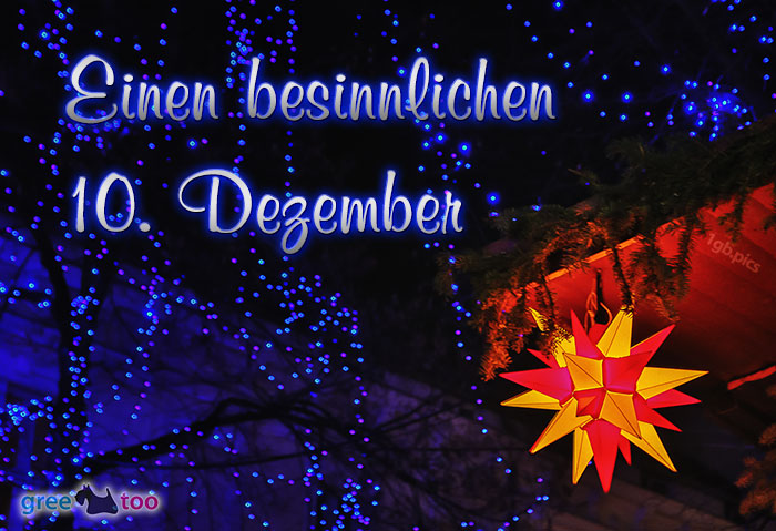 Stern Lichter Besinnlichen 10 Dezember Bild - 1gb.pics