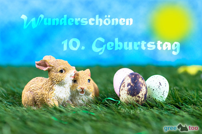 Wunderschoenen 10 Geburtstag