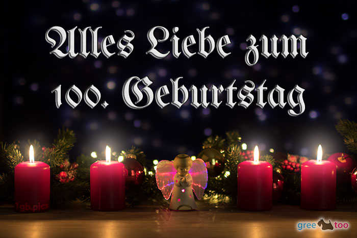 Alles Liebe 100 Geburtstag