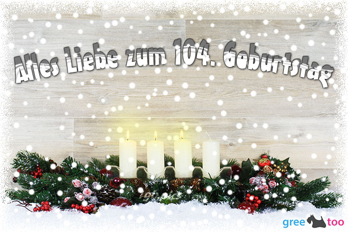 Alles Liebe Zum 104 Geburtstag