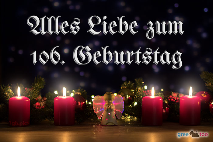 Alles Liebe 106 Geburtstag