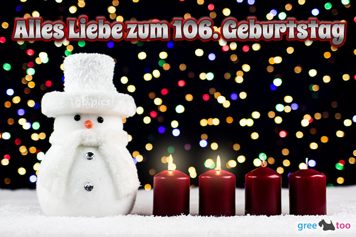 Alles Liebe Zum 106 Geburtstag Bild - 1gb.pics