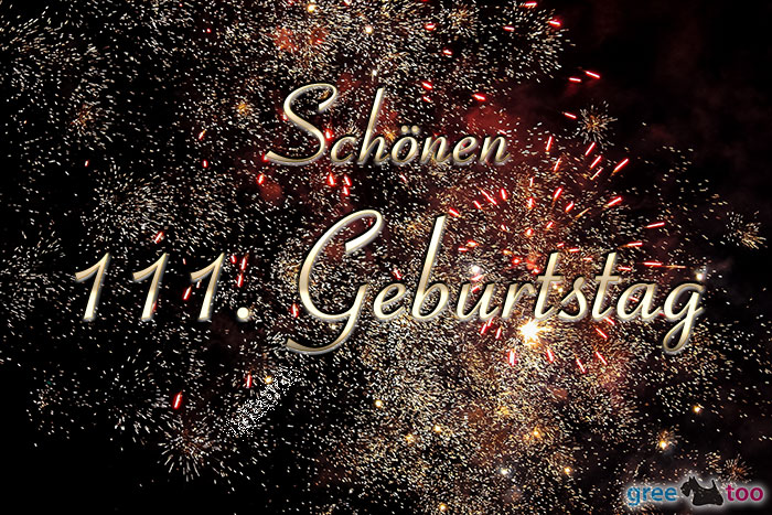 Schoenen 111 Geburtstag