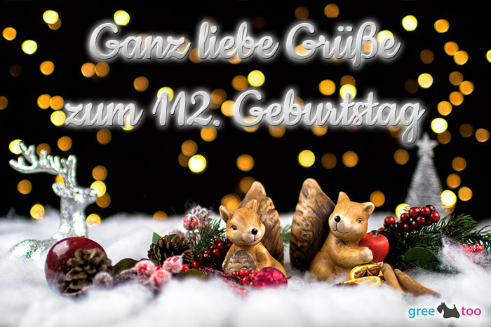 Zum 112 Geburtstag