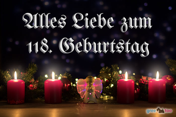 Alles Liebe 118 Geburtstag