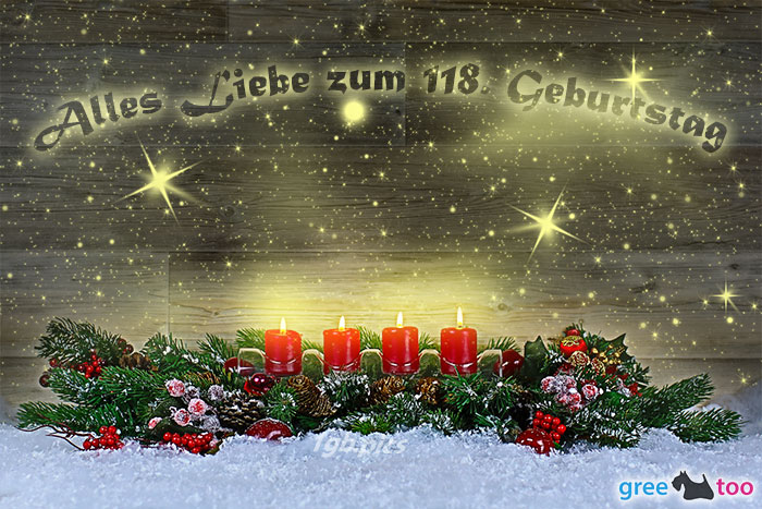 Alles Liebe Zum 118 Geburtstag