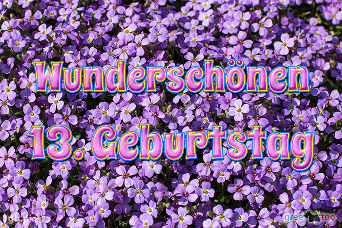 Wunderschoenen 13 Geburtstag Bild - 1gb.pics