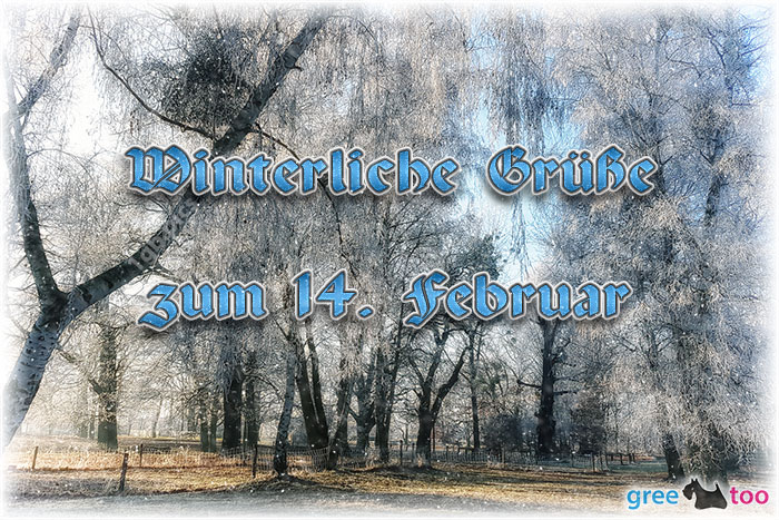 Zum 14 Februar