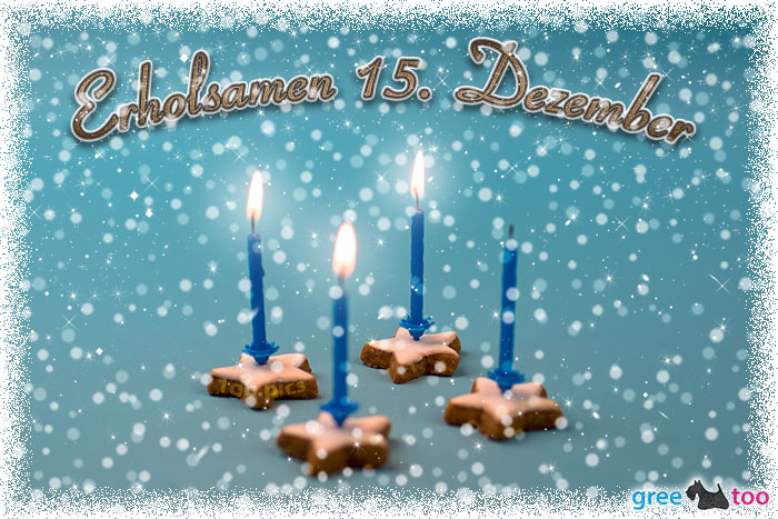 Erholsamen 15 Dezember