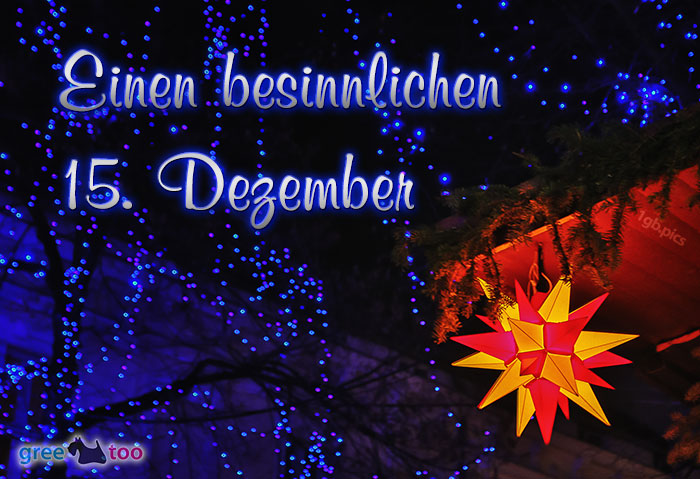 Stern Lichter Besinnlichen 15 Dezember