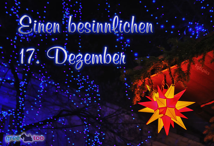 Stern Lichter Besinnlichen 17 Dezember