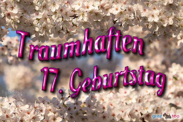 Traumhaften 17 Geburtstag