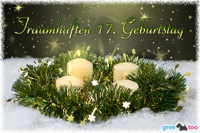 Traumhaften 17 Geburtstag