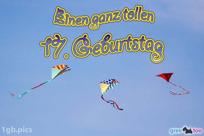 Drachen Einen Ganz Tollen 17 Geburtstag