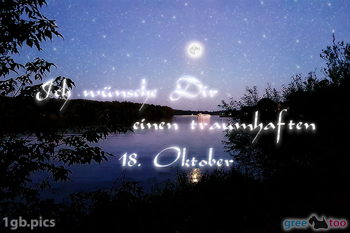 Mond Fluss Einen Traumhaften 18 Oktober Bild - 1gb.pics