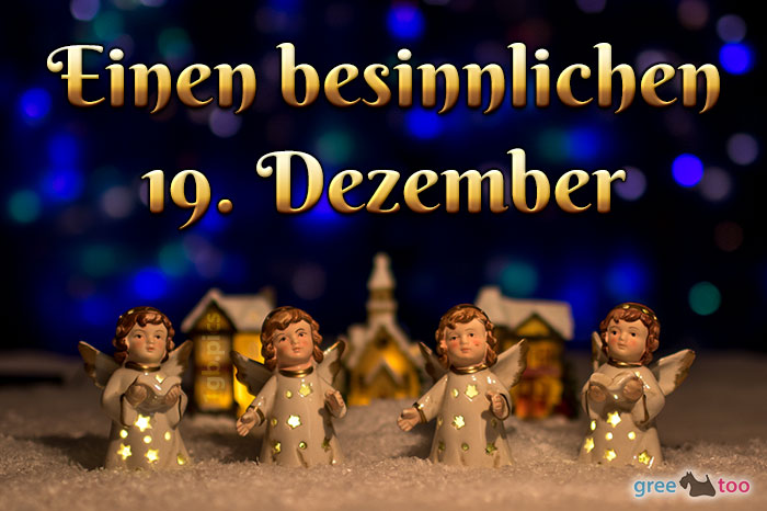 Besinnlichen 19 Dezember