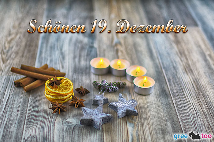 Advents Teelicht 4 Schoenen 19 Dezember