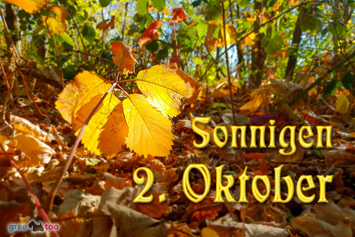 Sonnigen 2 Oktober