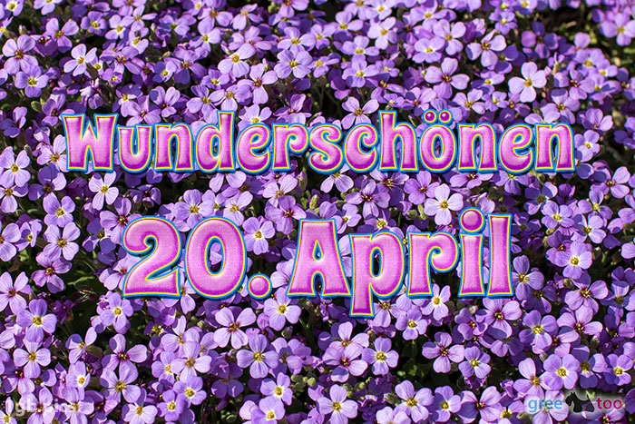 Wunderschoenen 20 April