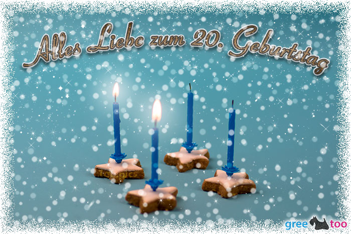 Alles Liebe Zum 20 Geburtstag Bild - 1gb.pics