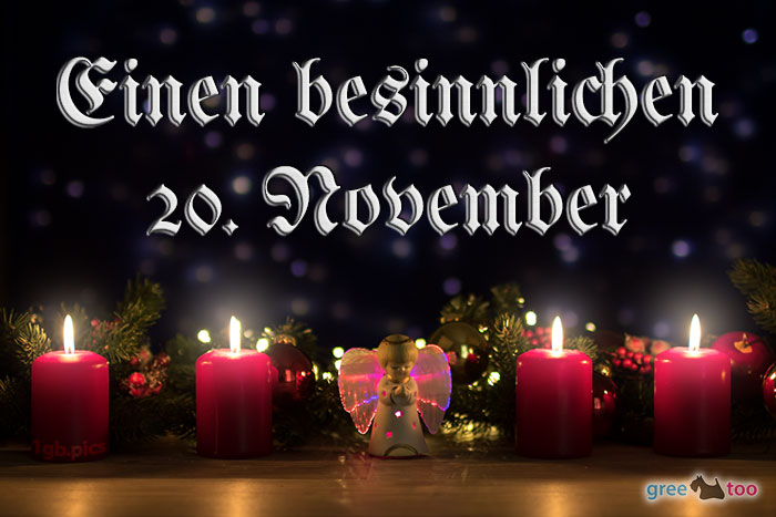 Besinnlichen 20 November