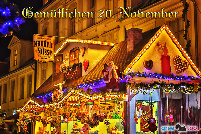 Weihnachtsmarkt Gemuetlichen 20 November