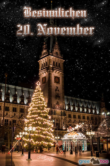 Weihnachtsrathaus Besinnlichen 20 November