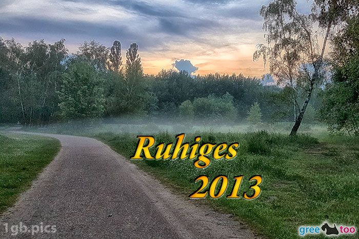 Nebel Ruhiges 2013