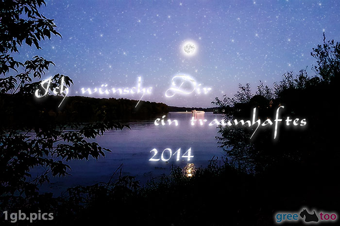 Mond Fluss Ein Traumhaftes 2014