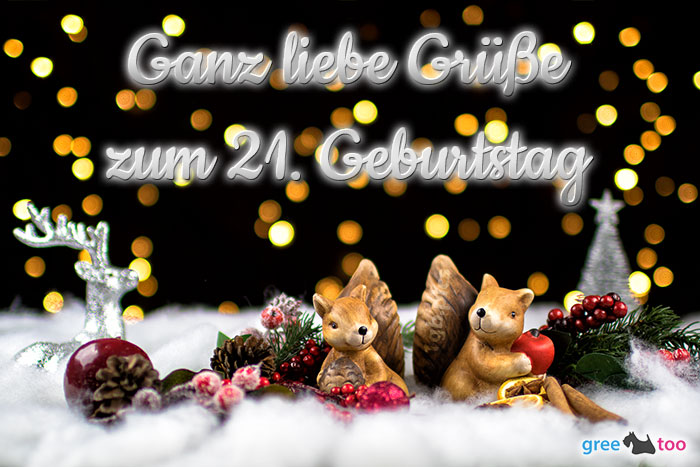 Zum 21 Geburtstag