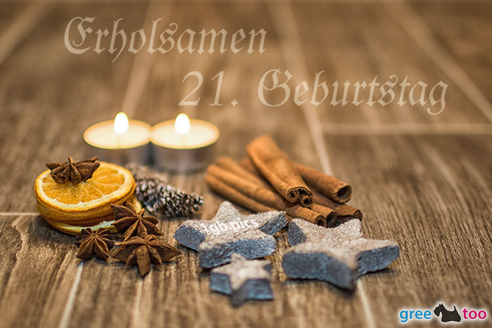 Advent Teelichter 2 Erholsamen 21 Geburtstag