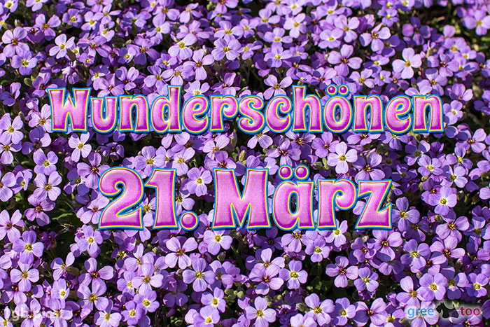 Wunderschoenen 21 Maerz