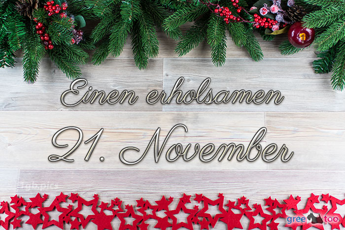 Erholsamen 21 November