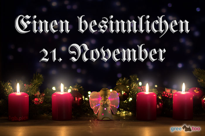 Besinnlichen 21 November