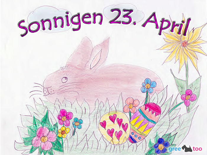 Sonnigen 23 April