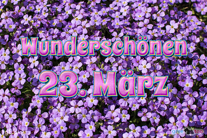 Wunderschoenen 23 Maerz