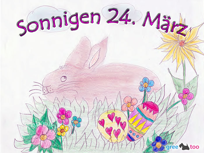 Sonnigen 24 Maerz