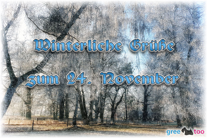 Zum 24 November