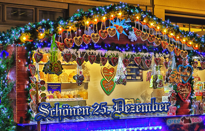 Weihnachtsmarktbude Schoenen 25 Dezember Bild - 1gb.pics