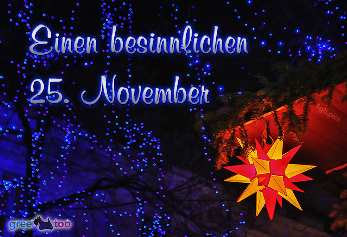 Stern Lichter Besinnlichen 25 November Bild - 1gb.pics