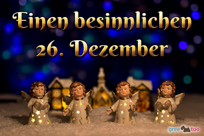 Besinnlichen 26 Dezember