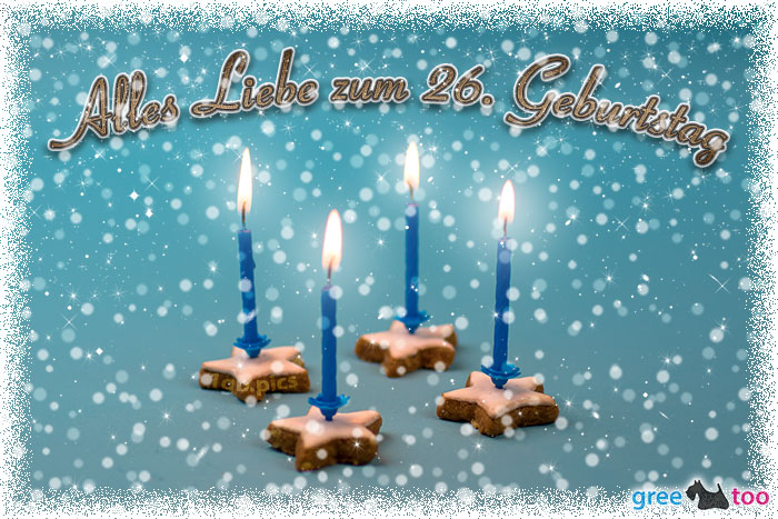 Alles Liebe Zum 26 Geburtstag Bild - 1gb.pics