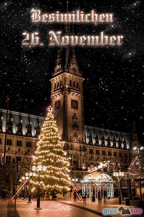 Weihnachtsrathaus Besinnlichen 26 November Bild - 1gb.pics