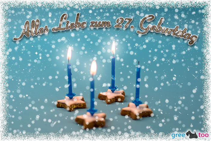 Alles Liebe Zum 27 Geburtstag Bild - 1gb.pics