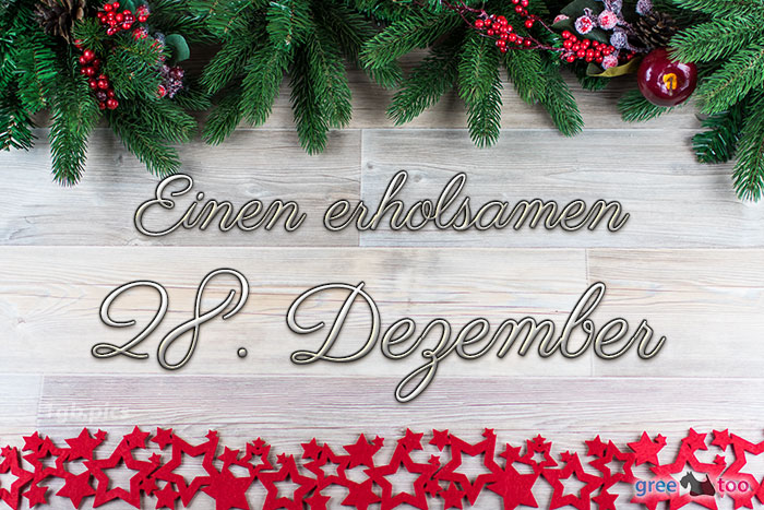 Erholsamen 28 Dezember